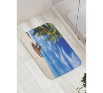 Коврик противоскользящий JoyArty "Морская любовь" для ванной, сауны, бассейна, bath_9358