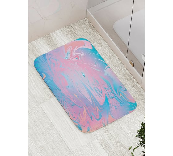 Коврик противоскользящий JoyArty "Небесная клякса" для ванной, сауны, бассейна, bath_213174 1