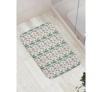 Коврик противоскользящий JoyArty "Кактусный рай" для ванной, сауны, бассейна, bath_122817