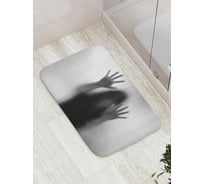 Коврик противоскользящий JoyArty "Страх неизвестности" для ванной, сауны, бассейна, bath_22102