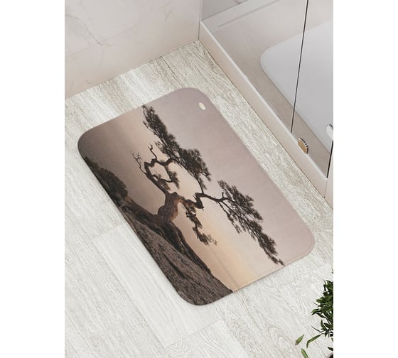 Коврик противоскользящий JoyArty "Удивительный склон" для ванной, сауны, бассейна, bath_17211