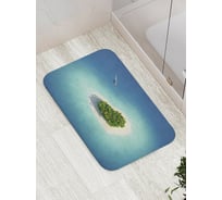Коврик противоскользящий JoyArty "Остров любви" для ванной, сауны, бассейна, bath_91946