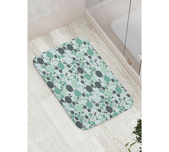 Коврик противоскользящий JoyArty "Цветные пузырьки" для ванной, сауны, бассейна, bath_20791 1