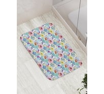 Коврик противоскользящий JoyArty "Неприкасаемые цветы" для ванной, сауны, бассейна, bath_26545