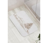 Коврик противоскользящий JoyArty "Рождество близко" для ванной, сауны, бассейна, bath_20028