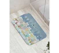 Коврик противоскользящий JoyArty "Канун Нового Года" для ванной, сауны, бассейна, bath_92684