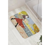 Коврик противоскользящий JoyArty "Осеннее настроение" для ванной, сауны, бассейна, bath_78546