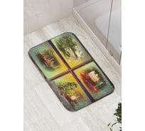 Коврик противоскользящий JoyArty "Праздничный уют" для ванной, сауны, бассейна, bath_378757