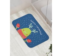 Коврик противоскользящий JoyArty "Рождественское настроение" для ванной, сауны, бассейна, bath_290635