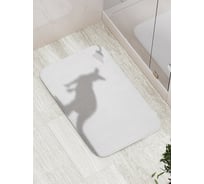 Коврик противоскользящий JoyArty "Душевая кенгуру" для ванной, сауны, бассейна, bath_5163