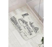 Коврик противоскользящий JoyArty "Италия ждет" для ванной, сауны, бассейна, bath_18165