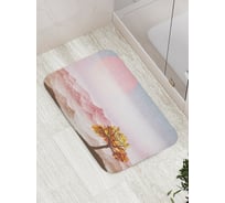 Коврик противоскользящий JoyArty "Дерево - царь горы" для ванной, сауны, бассейна, bath_15841