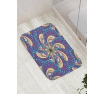 Коврик противоскользящий JoyArty "Мельница из лепестков" для ванной, сауны, бассейна, bath_16938