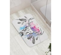 Коврик противоскользящий JoyArty "Первобытный оберег" для ванной, сауны, бассейна, bath_17713