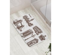Коврик противоскользящий JoyArty "Ассоциации с Лондоном" для ванной, сауны, бассейна, bath_17708