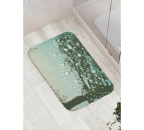 Коврик противоскользящий JoyArty "Украшения на дереве" для ванной, сауны, бассейна, bath_18202