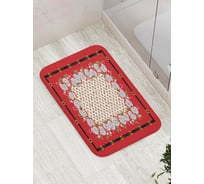 Коврик противоскользящий JoyArty "Рождественская композиция" для ванной, сауны, бассейна, bath_6243