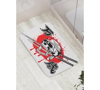 Коврик противоскользящий JoyArty "Смертельные катаны" для ванной, сауны, бассейна, bath_18292