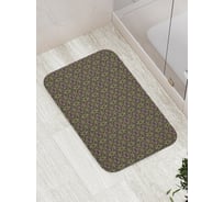 Коврик противоскользящий JoyArty "Круговые насаждения" для ванной, сауны, бассейна, bath_16912