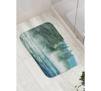 Коврик противоскользящий JoyArty "Паровой берег" для ванной, сауны, бассейна, bath_17979