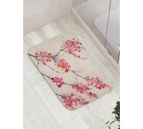 Коврик противоскользящий JoyArty "Цветочная прелесть" для ванной, сауны, бассейна, bath_17421