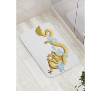 Коврик противоскользящий JoyArty "Солнечный дракон" для ванной, сауны, бассейна, bath_17918