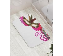 Коврик противоскользящий JoyArty "Маскарад приближается" для ванной, сауны, бассейна, bath_7378