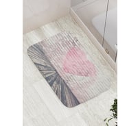 Коврик противоскользящий JoyArty "Уличная любовь" для ванной, сауны, бассейна, bath_7270