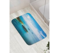 Коврик противоскользящий JoyArty "Вид на острова" для ванной, сауны, бассейна, bath_9575
