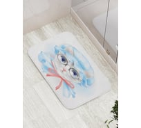 Коврик противоскользящий JoyArty "Бабушка кошка" для ванной, сауны, бассейна, bath_15566
