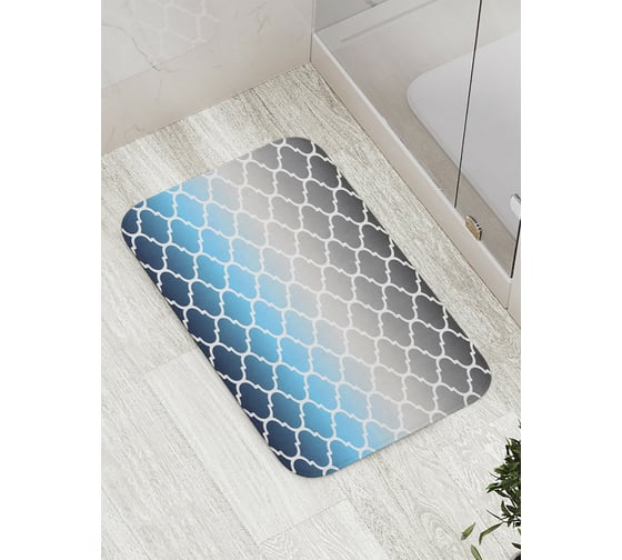Коврик противоскользящий JoyArty "Королевский градиент" для ванной, сауны, бассейна, bath_8587