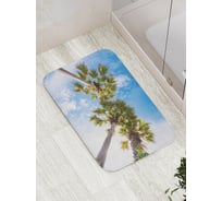 Коврик противоскользящий JoyArty "Пальмовое величие" для ванной, сауны, бассейна, bath_9523