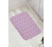 Коврик противоскользящий JoyArty "Французские вихри" для ванной, сауны, бассейна, bath_8399