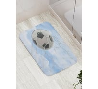 Коврик противоскользящий JoyArty "Быстрый гол" для ванной, сауны, бассейна, bath_12414