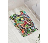 Коврик противоскользящий JoyArty "Искусство абстракции" для ванной, сауны, бассейна, bath_12455
