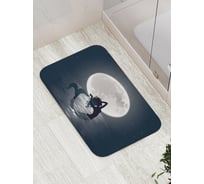 Коврик противоскользящий JoyArty "Лунная русалка" для ванной, сауны, бассейна, bath_12851