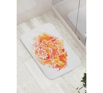 Коврик противоскользящий JoyArty "Призрачная хамса" для ванной, сауны, бассейна, bath_19268