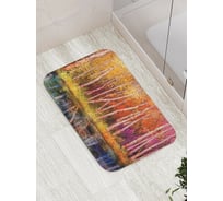 Коврик противоскользящий JoyArty "Лес в красках" для ванной, сауны, бассейна, bath_19555