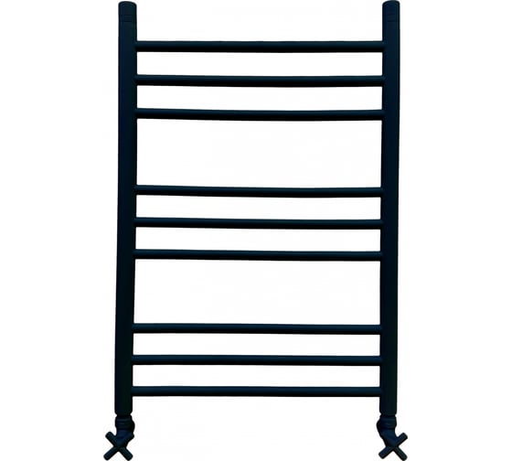 Полотенцесушитель Ника CLASSIC ЛП (Г2) 80/50 RAL9005 ЛП Г2 80/50 черн мат