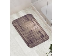 Коврик противоскользящий JoyArty "Деревянные ставни" для ванной, сауны, бассейна, bath_20163