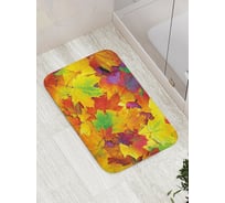 Коврик противоскользящий JoyArty "Украшение листьями" для ванной, сауны, бассейна, bath_18850