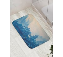 Коврик противоскользящий JoyArty "Прибытие в город" для ванной, сауны, бассейна, bath_20634