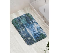 Коврик противоскользящий JoyArty "Волшебство на водопаде" для ванной, сауны, бассейна, bath_18180