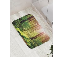 Коврик противоскользящий JoyArty "Светлый лес" для ванной, сауны, бассейна, bath_15223