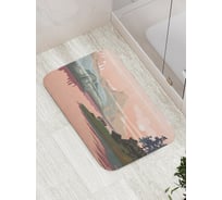 Коврик противоскользящий JoyArty "Туманные вечера" для ванной, сауны, бассейна, bath_29258