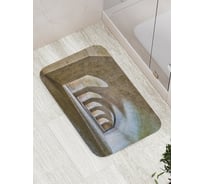 Коврик противоскользящий JoyArty "Тоннель в замке" для ванной, сауны, бассейна, bath_9480