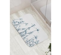 Коврик противоскользящий JoyArty "Высокие цветы" для ванной, сауны, бассейна, bath_14462