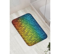 Коврик противоскользящий JoyArty "Светящийся дождь" для ванной, сауны, бассейна, bath_19804