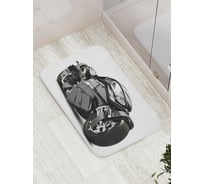 Коврик противоскользящий JoyArty "Бронированный мотоцикл" для ванной, сауны, бассейна, bath_17785