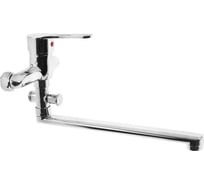 Смеситель для ванны ZEIN Z95350152, картридж керамика 35 мм, с душевым набором, хром 5118181